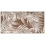 Wendbarer braun-weißer Outdoor-Teppich, 100 x 200 cm von vidaXL, Outdoor-Protektoren - Ref: Foro24-364790, Preis: 37,51 €, Ra...
