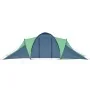 Blue and green 6 person tent by vidaXL, tents - Ref: Foro24-93184, Price: 112,36 €, Discount: %
