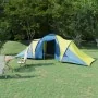 Zelt 6 Personen blau und gelb von vidaXL, Zelte - Ref: Foro24-93185, Preis: 118,77 €, Rabatt: %