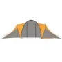 Tent for 6 people gray and orange fabric by vidaXL, tents - Ref: Foro24-93186, Price: 138,11 €, Discount: %