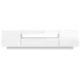 TV-Möbel mit LED-Leuchten in glänzendem Weiß 160x35x40 cm von vidaXL, TV-Möbel - Ref: Foro24-804433, Preis: 150,49 €, Rabatt: %