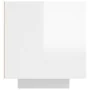 TV-Möbel mit LED-Leuchten in glänzendem Weiß 160x35x40 cm von vidaXL, TV-Möbel - Ref: Foro24-804433, Preis: 150,49 €, Rabatt: %