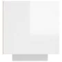 TV stand with bright white LED lights 160x35x40 cm by vidaXL, TV Furniture - Ref: Foro24-804433, Price: 153,54 €, Discount: %