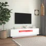 TV-Möbel mit LED-Leuchten weiß 160x35x40 cm von vidaXL, TV-Möbel - Ref: Foro24-804427, Preis: 105,22 €, Rabatt: %
