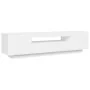 TV stand with white LED lights 160x35x40 cm by vidaXL, TV Furniture - Ref: Foro24-804427, Price: 105,22 €, Discount: %