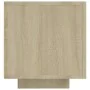 Mueble de TV con luces LED roble Sonoma 160x35x40 cm de vidaXL, Muebles TV - Ref: Foro24-804430, Precio: 108,09 €, Descuento: %