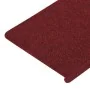 Selbstklebende Stufenmatte 15 Stück rot 65x24,5x3,5cm von vidaXL, Treppenmatten - Ref: Foro24-343480, Preis: 41,58 €, Rabatt: %