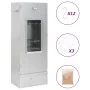Horno ahumador astillas madera acero galvanizado 44,5x29x110 cm by vidaXL, Barbecues - Ref: Foro24-364743, Price: 198,74 €, D...