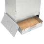 Horno ahumador astillas madera acero galvanizado 44,5x29x110 cm by vidaXL, Barbecues - Ref: Foro24-364743, Price: 198,74 €, D...