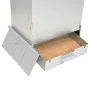 Hackschnitzel-Räucherofen aus verzinktem Stahl, 44,5 x 29 x 83 cm von vidaXL, Grillen - Ref: Foro24-364746, Preis: 157,30 €, ...