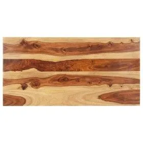 Tischplatte aus massivem Palisanderholz 15–16 mm, 60 x 100 cm von vidaXL, Tischplatten - Ref: Foro24-285981, Preis: 84,66 €, ...