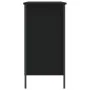 Black engineered wood shoe rack 100x35x70 cm by vidaXL, Shoe racks and shoe organizers - Ref: Foro24-831843, Price: 74,39 €, ...