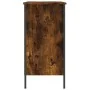 Zapatero madera de ingeniería roble ahumado 100x35x70 cm de vidaXL, Zapateros y organizadores de calzado - Ref: Foro24-831845...