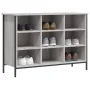 Sonoma gray engineered wood shoe rack 100x35x70 cm by vidaXL, Shoe racks and shoe organizers - Ref: Foro24-831846, Price: 74,...
