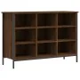 Engineered wood shoe rack, brown oak, 100x35x70 cm by vidaXL, Shoe racks and shoe organizers - Ref: Foro24-831847, Price: 55,...