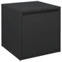 Cajón taburete madera de ingeniería negro 40,5x40x40 cm de vidaXL, Cestas para almacenaje - Ref: Foro24-808775, Precio: 46,21...