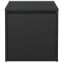 Cajón taburete madera de ingeniería negro 40,5x40x40 cm de vidaXL, Cestas para almacenaje - Ref: Foro24-808775, Precio: 46,21...