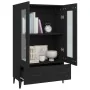 Schwarzes Sideboard aus Holzwerkstoff, 70 x 31 x 115 cm von vidaXL, Sideboards - Ref: Foro24-812556, Preis: 86,26 €, Rabatt: %