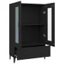 Schwarzes Sideboard aus Holzwerkstoff, 70 x 31 x 115 cm von vidaXL, Sideboards - Ref: Foro24-812556, Preis: 86,26 €, Rabatt: %