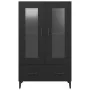 Schwarzes Sideboard aus Holzwerkstoff, 70 x 31 x 115 cm von vidaXL, Sideboards - Ref: Foro24-812556, Preis: 86,26 €, Rabatt: %