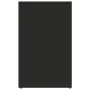 Black engineered wood dressing room furniture 80x40x65 cm by vidaXL, Lockers and storage cabinets - Ref: Foro24-808847, Price...