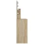 Tocador con LED color roble Sonoma 86,5x35x136 cm de vidaXL, Tocadores para dormitorios - Ref: Foro24-808813, Precio: 116,61 ...