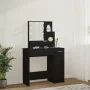 Tocador con LED negro 86,5x35x136 cm de vidaXL, Tocadores para dormitorios - Ref: Foro24-808811, Precio: 90,53 €, Descuento: %