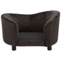 Sofá para perro felpa marrón 69x49x40 cm by vidaXL, Beds for dogs - Ref: Foro24-170942, Price: 112,08 €, Discount: %