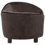 Hundesofa aus braunem Plüsch 69x49x40 cm von vidaXL, Betten für Hunde - Ref: Foro24-170942, Preis: 112,08 €, Rabatt: %