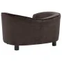 Sofá para perro felpa marrón 69x49x40 cm by vidaXL, Beds for dogs - Ref: Foro24-170942, Price: 112,08 €, Discount: %