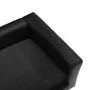 Plush and black synthetic leather dog sofa 60x43x30 cm by vidaXL, Beds for dogs - Ref: Foro24-170960, Price: 73,42 €, Discoun...