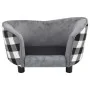 Hundesofa aus grauem Plüsch 68x38x38 cm von vidaXL, Betten für Hunde - Ref: Foro24-170963, Preis: 86,12 €, Rabatt: %