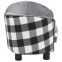 Hundesofa aus grauem Plüsch 68x38x38 cm von vidaXL, Betten für Hunde - Ref: Foro24-170963, Preis: 86,12 €, Rabatt: %