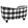 Hundesofa aus grauem Plüsch 68x38x38 cm von vidaXL, Betten für Hunde - Ref: Foro24-170963, Preis: 86,12 €, Rabatt: %
