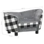 Hundesofa aus grauem Plüsch 68x38x38 cm von vidaXL, Betten für Hunde - Ref: Foro24-170963, Preis: 86,12 €, Rabatt: %