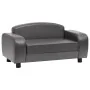 Hundesofa graues Kunstleder 80x50x40 cm von vidaXL, Betten für Hunde - Ref: Foro24-170964, Preis: 115,91 €, Rabatt: %