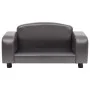 Hundesofa graues Kunstleder 80x50x40 cm von vidaXL, Betten für Hunde - Ref: Foro24-170964, Preis: 115,91 €, Rabatt: %