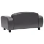 Hundesofa graues Kunstleder 80x50x40 cm von vidaXL, Betten für Hunde - Ref: Foro24-170964, Preis: 115,91 €, Rabatt: %
