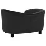 Schwarzes Hundesofa aus Plüsch, 69 x 49 x 40 cm von vidaXL, Betten für Hunde - Ref: Foro24-171021, Preis: 122,50 €, Rabatt: %