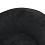 Black plush dog sofa 69x49x40 cm by vidaXL, Beds for dogs - Ref: Foro24-171021, Price: 122,50 €, Discount: %