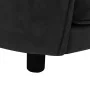 Black plush dog sofa 69x49x40 cm by vidaXL, Beds for dogs - Ref: Foro24-171021, Price: 122,50 €, Discount: %