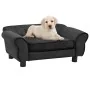 Sofá para perros felpa gris oscuro 72x45x30 cm by vidaXL, Beds for dogs - Ref: Foro24-171039, Price: 94,72 €, Discount: %