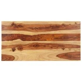 Tischplatte aus massivem Palisanderholz 25–27 mm, 60 x 100 cm von vidaXL, Tischplatten - Ref: Foro24-285992, Preis: 81,02 €, ...