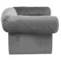 Dog sofa with gray plush drawer 75x50x38 cm by vidaXL, Beds for dogs - Ref: Foro24-171076, Price: 111,08 €, Discount: %