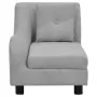 Sofá para perros con almohada gris felpa 83x44x44 cm de vidaXL, Camas para perros - Ref: Foro24-171100, Precio: 137,86 €, Des...