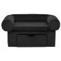 Dog sofa with black plush drawer 75x50x38 cm by vidaXL, Beds for dogs - Ref: Foro24-171078, Price: 109,77 €, Discount: %