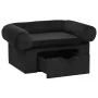 Hundesofa mit schwarzer Plüschschublade 75x50x38 cm von vidaXL, Betten für Hunde - Ref: Foro24-171078, Preis: 109,67 €, Rabat...