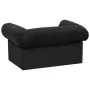 Dog sofa with black plush drawer 75x50x38 cm by vidaXL, Beds for dogs - Ref: Foro24-171078, Price: 109,77 €, Discount: %