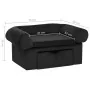 Dog sofa with black plush drawer 75x50x38 cm by vidaXL, Beds for dogs - Ref: Foro24-171078, Price: 109,77 €, Discount: %