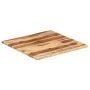 Solid sheesham wood table top 25-27 mm 70x70 cm by vidaXL, Table tops - Ref: Foro24-285995, Price: 104,88 €, Discount: %